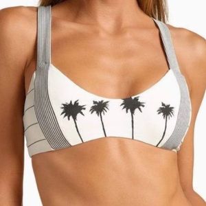 Boys + arrows Dixie XL bikini top in Hollywood